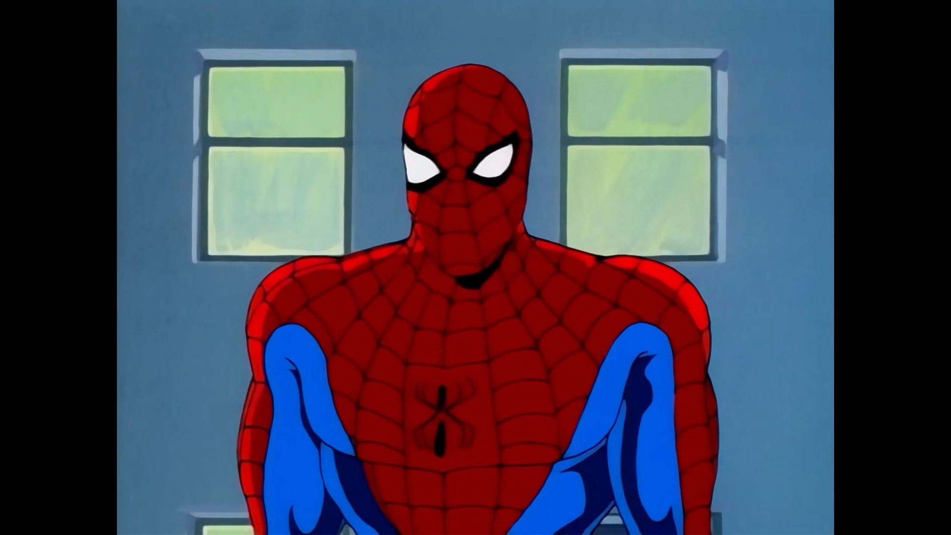 Shot from the fifth episode of the second season of the Spider-Man 1994 television series.